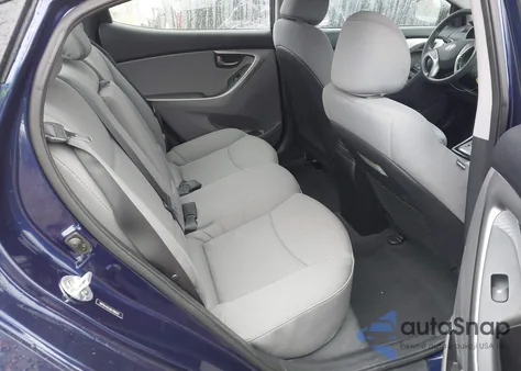 2013 Hyundai Elantra Gls z USA, uszkodzony, nr VIN 5NPDH4AE0DH386021